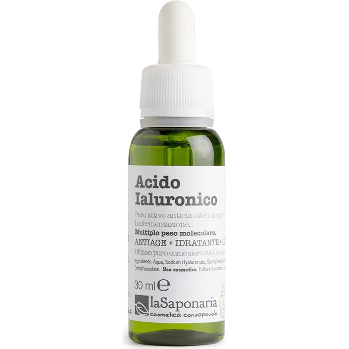 acido ialuronico La Saponaria ingredienti naturale e commercio equo
