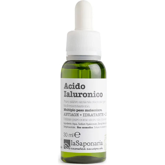 acido ialuronico La Saponaria ingredienti naturale e commercio equo
