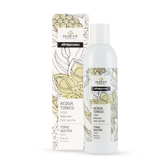 acqua tonico viso aloe camomilla cosmetico naturale