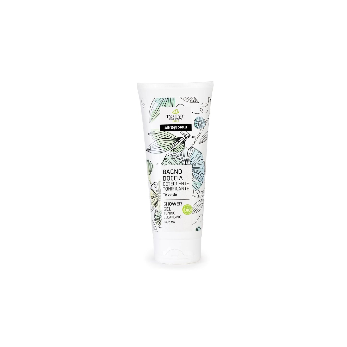 bagnodoccia te verde aloevera tonificante biologico natyr altromercato