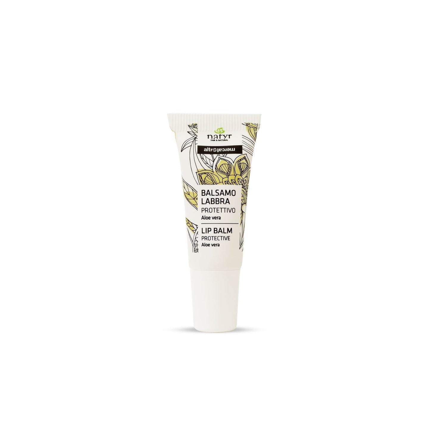 balsamo labbra aloe protettivo naturale natyr altromercato