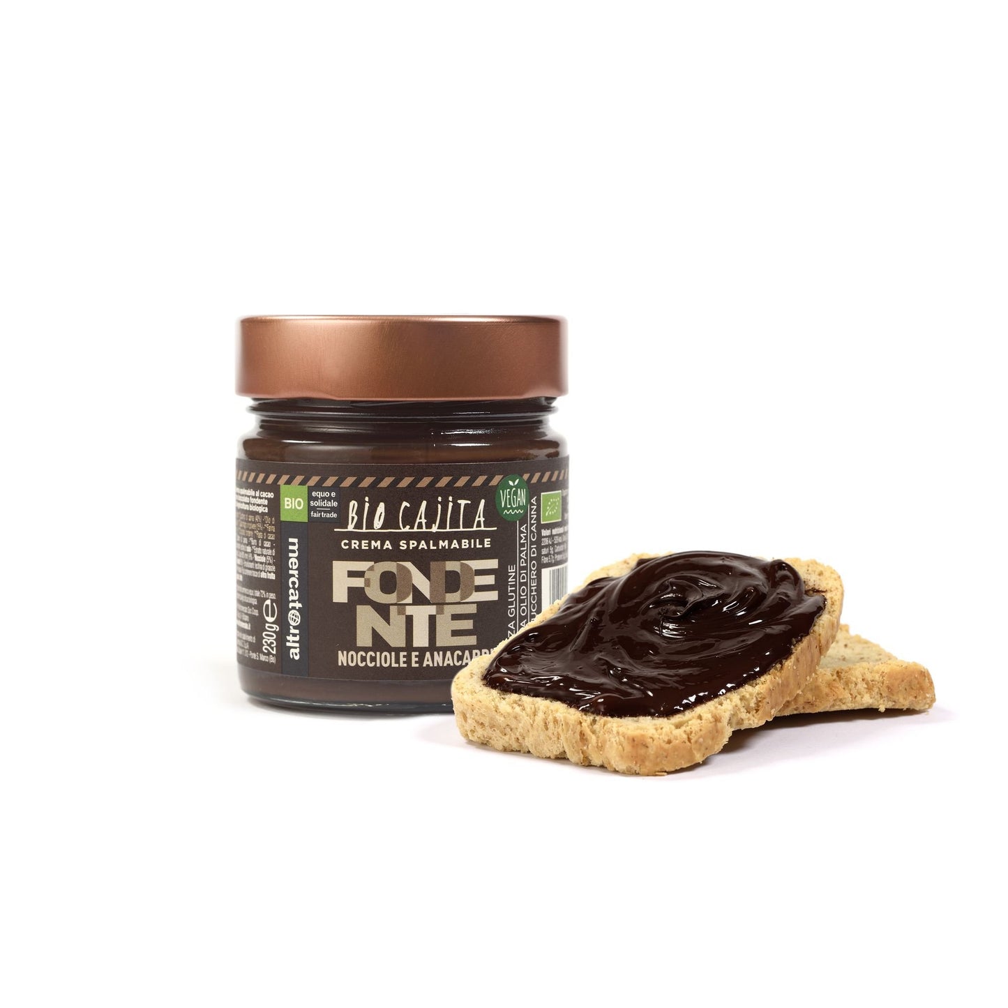 CREMA SPALMABILE BIO CAJITA FONDENTE - BIO | COD. 00000958 | 230 g