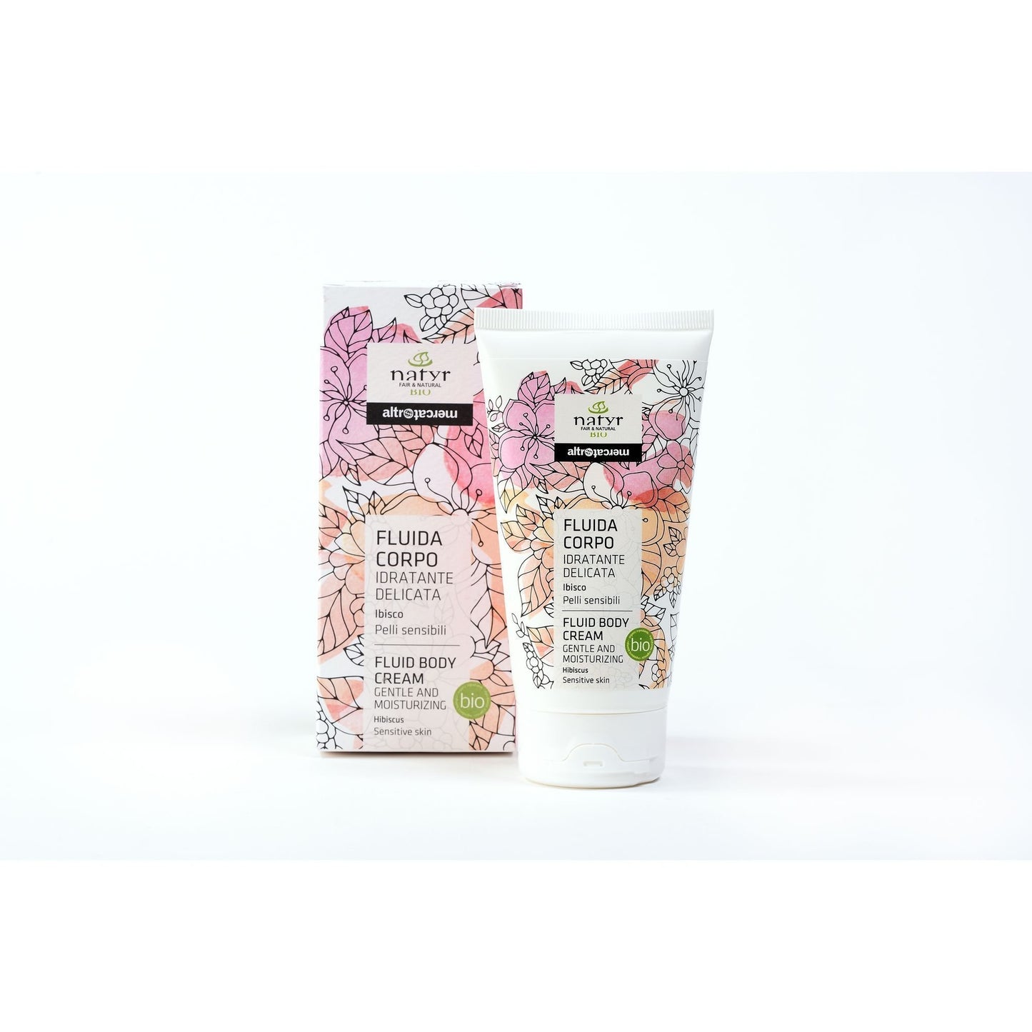crema corpo ibisco idratante delicata biologica natyr altromercato