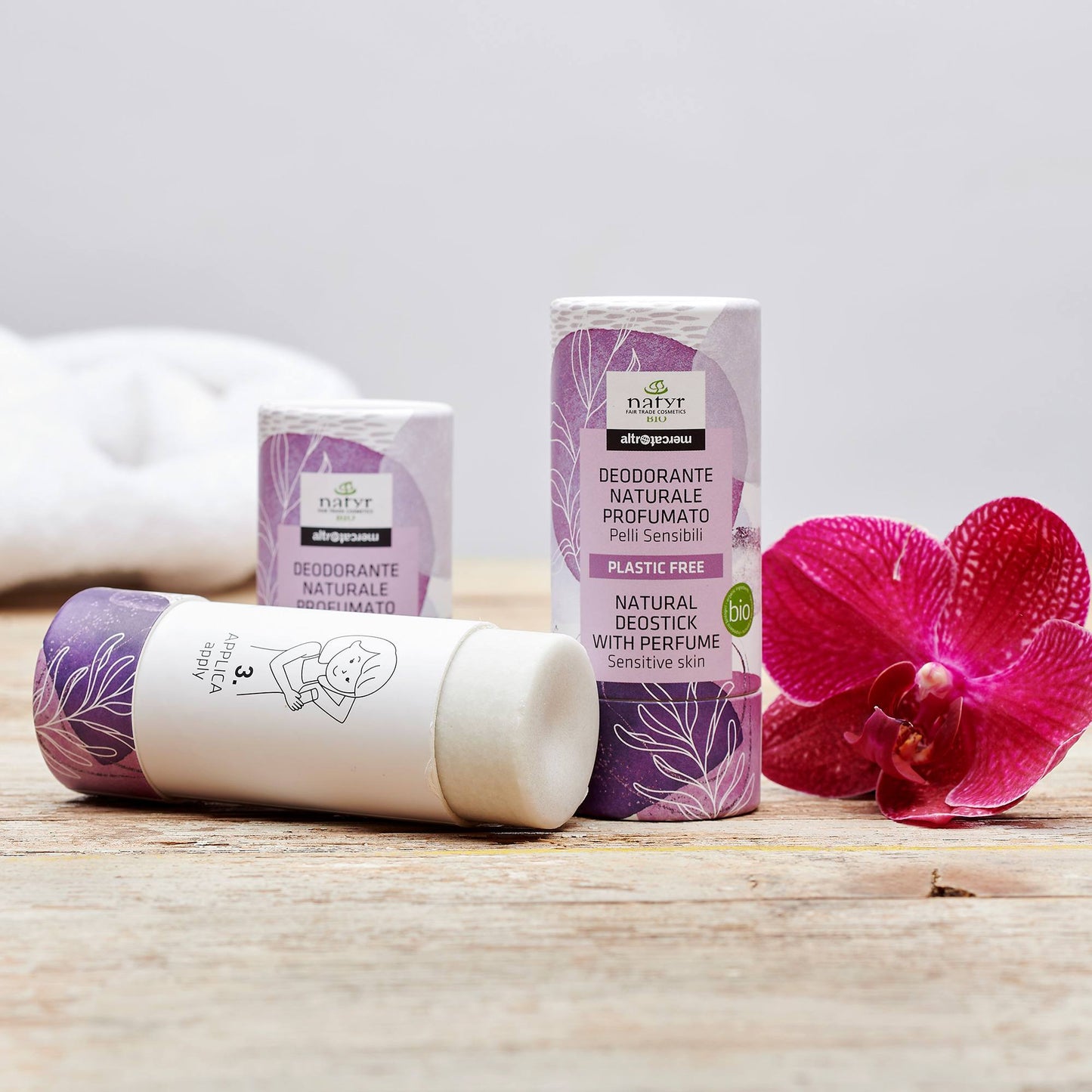 deodorante solido pelli sensibili plastic free