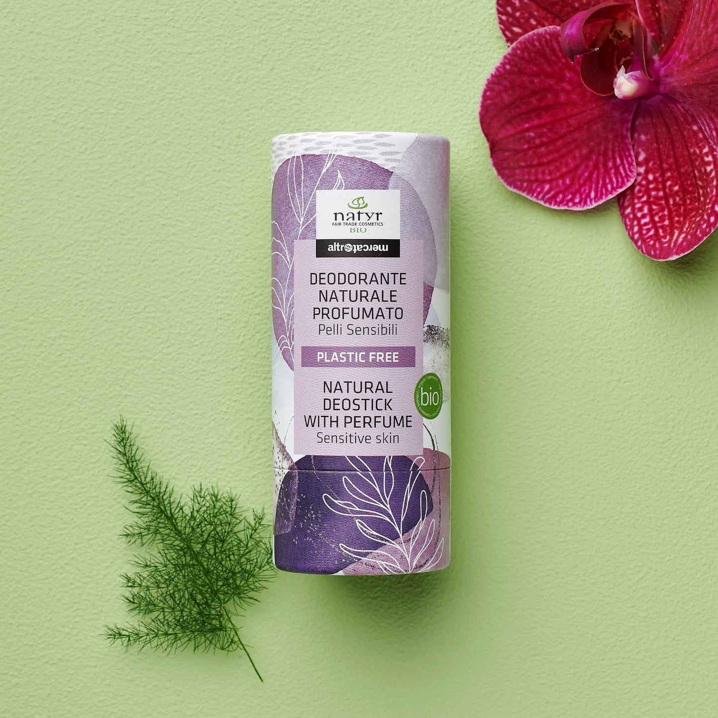 deodorante solido pelli sensibili plastic free