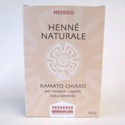 Polvere pura di Hennè naturale arricchito di curcuma per tingere capelli