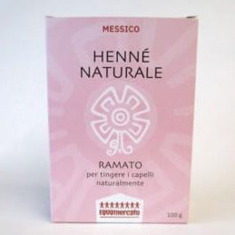polvere pura di hennè per tingere i capelli