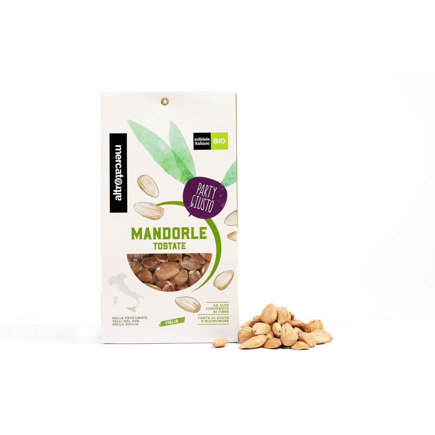 MANDORLE TOSTATE DI SICILIA - BIO | COD. 00000569 | 100 g
