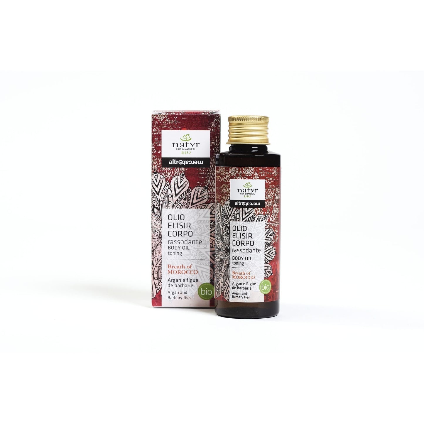 OLIO ELISIR CORPO ARGAN & FIGUE DE BARBARIE - RASSODANTE BIO - 100ml-NATYR