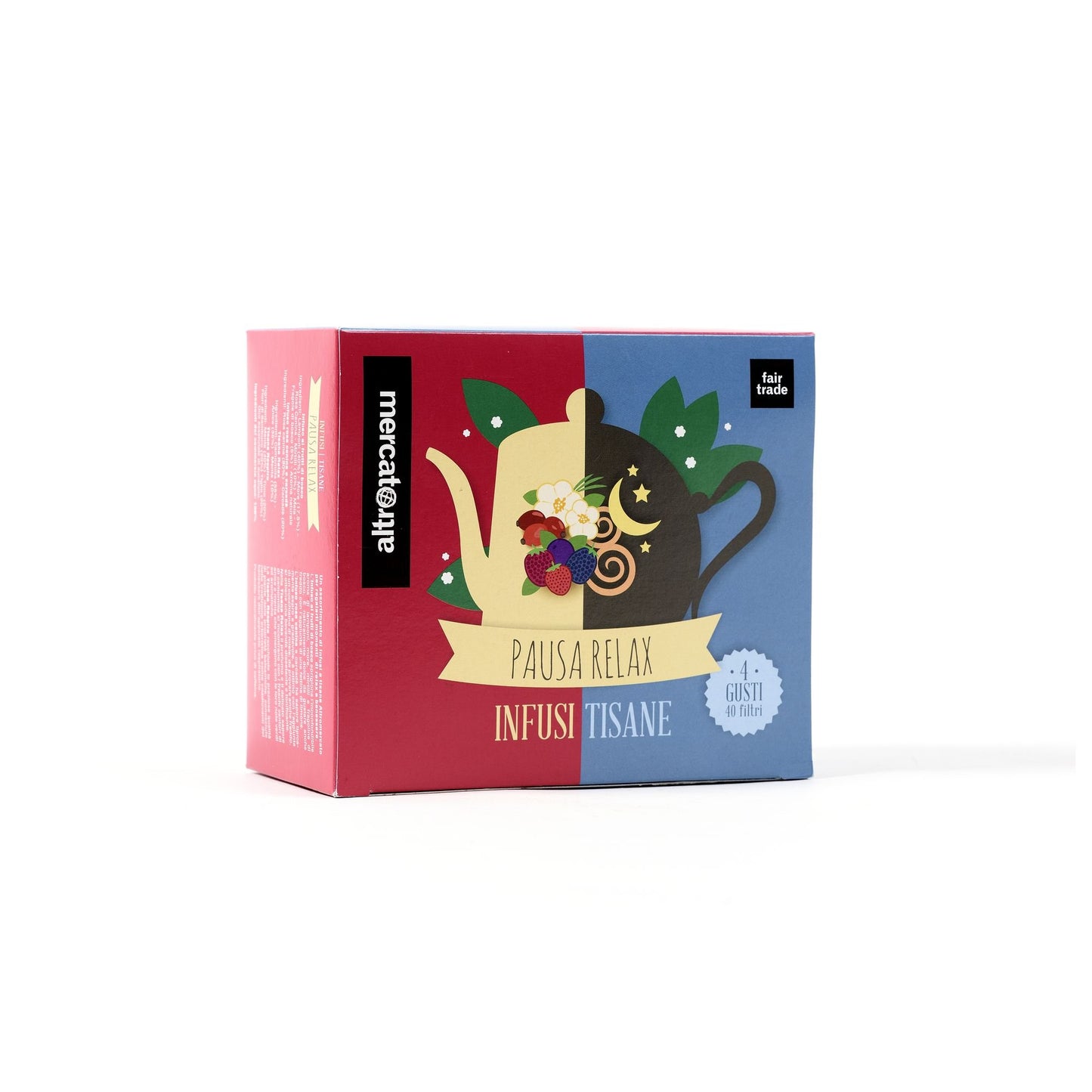 Cofanetto regalo tisane e infusi relax Altromercato Bio
