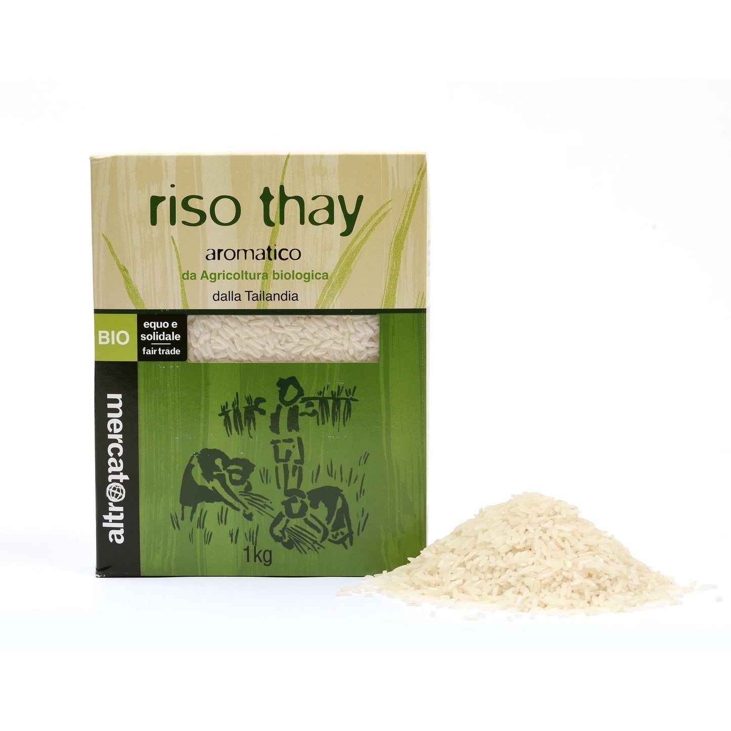 RISO AROMATICO THAY TAILANDIA - BIO- 1 KG - ALTROMERCATO