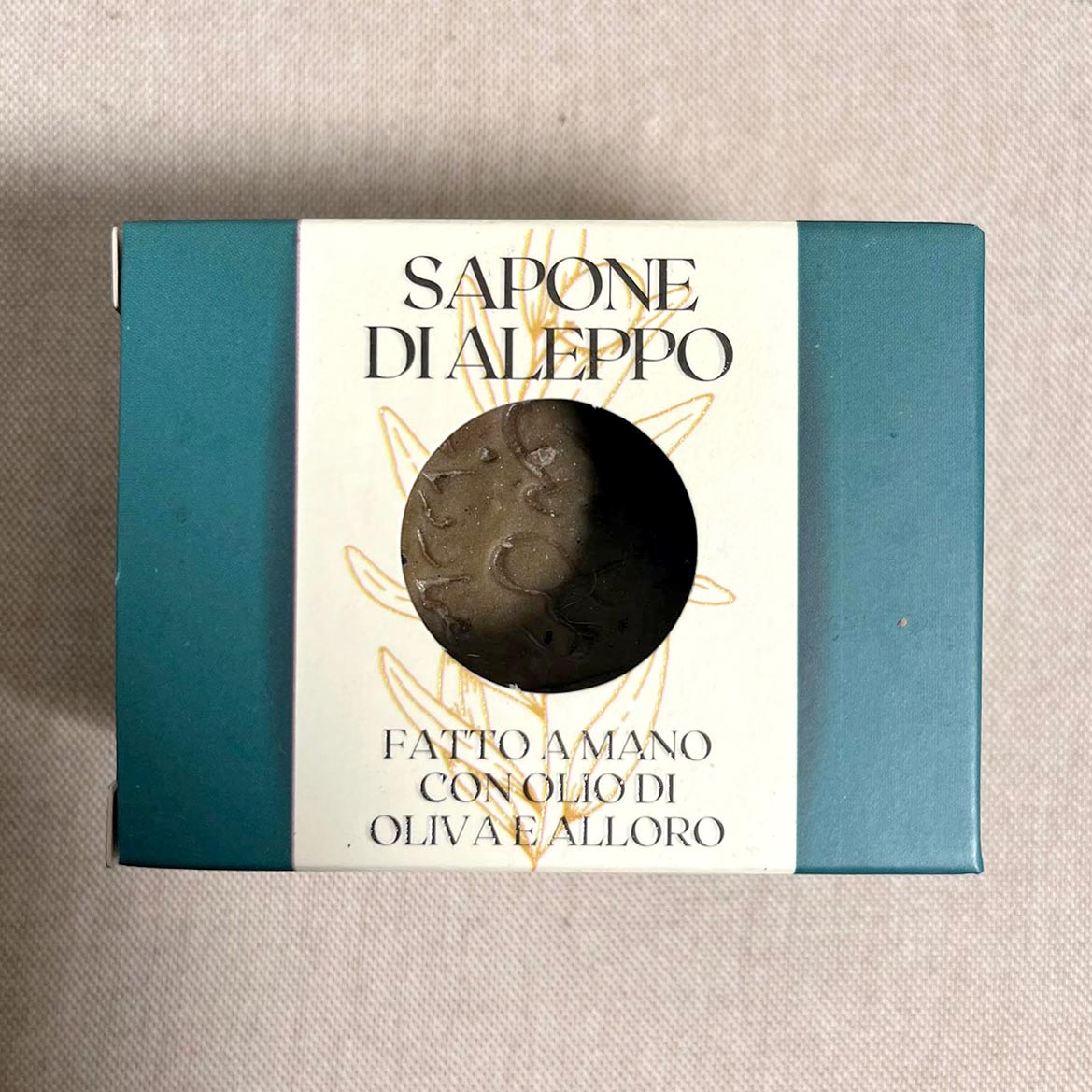 sapone vegetale aleppo 1%