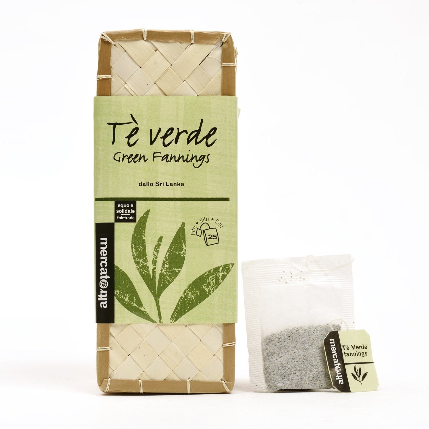 TÈ VERDE CESTINO IN FILTRI SRI LANKA | COD. 00000806 | 25 filtri - 50 g