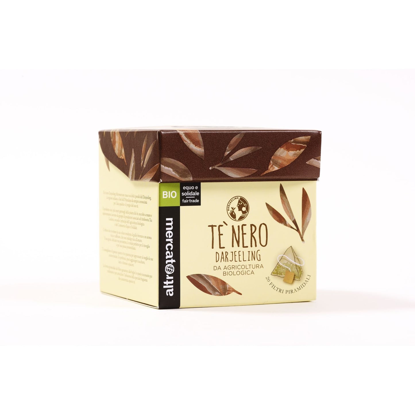 TÈ NERO DARJEELING IN FILTRI - BIO | COD. 00000868 | 20 filtri - 40 g