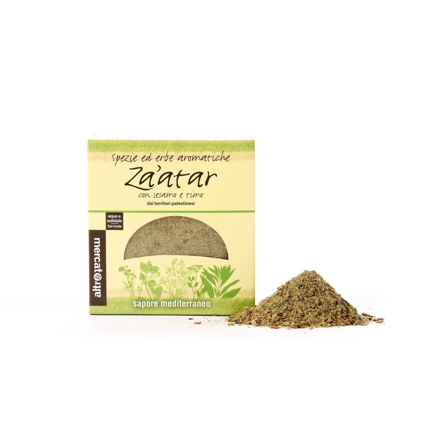 MISCELA DI SPEZIE ED ERBE ZA'ATAR PALESTINA | COD. 00000980 | 80 g