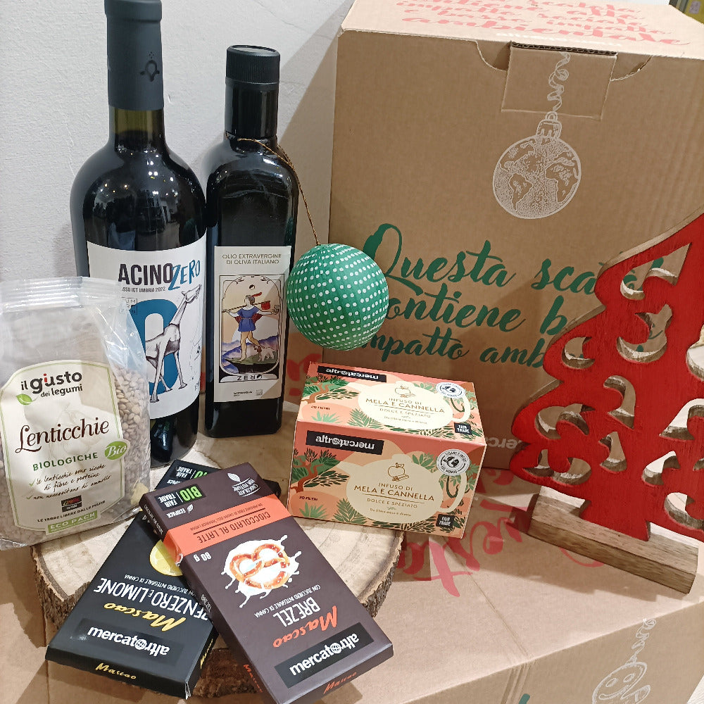 paccocon vino olio tisana e cioccolata