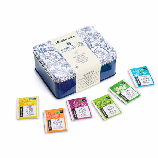 scatola regalo tè aromatizzati