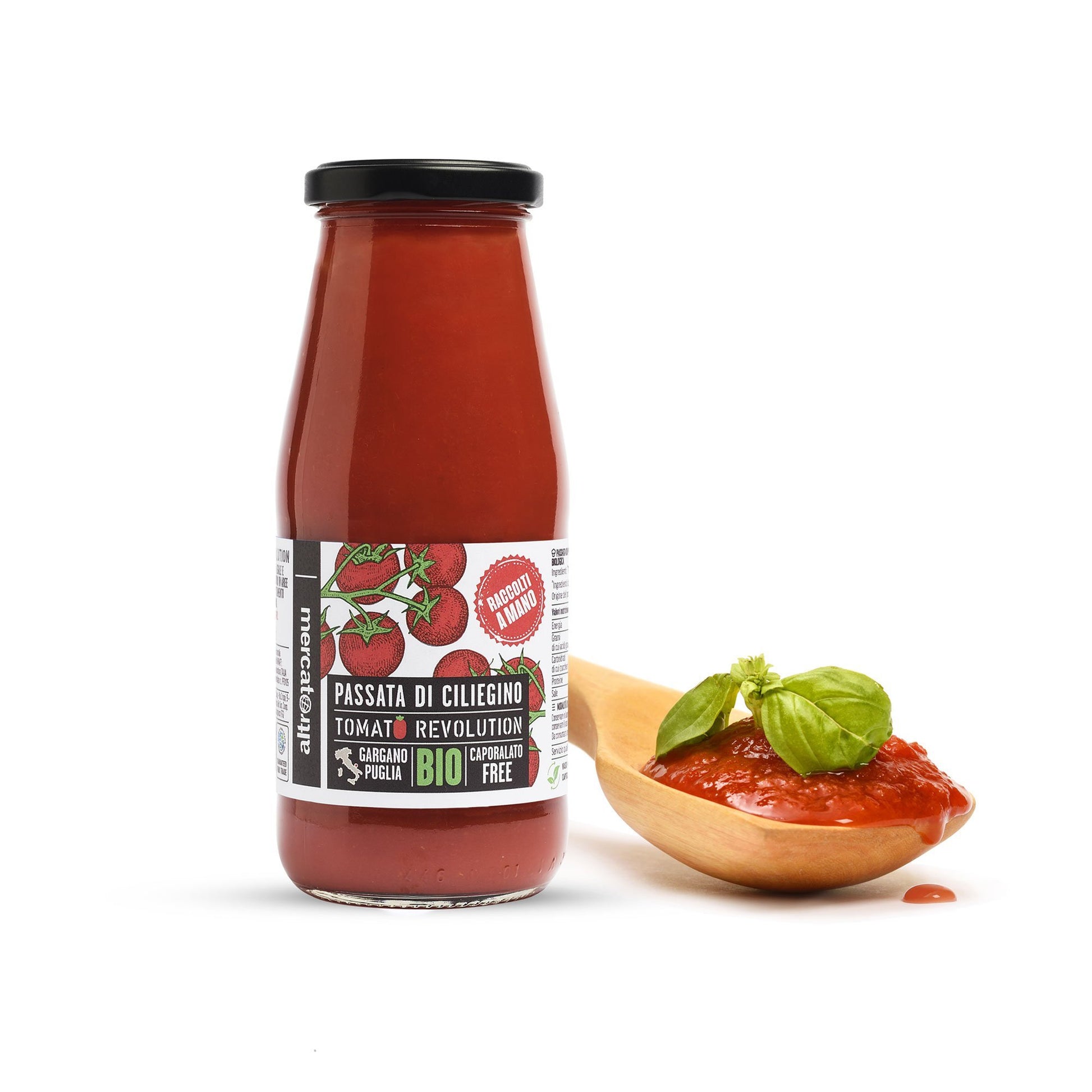 tomato revolution passata pomodori ciliegini bio Altromercato contro il caporalato