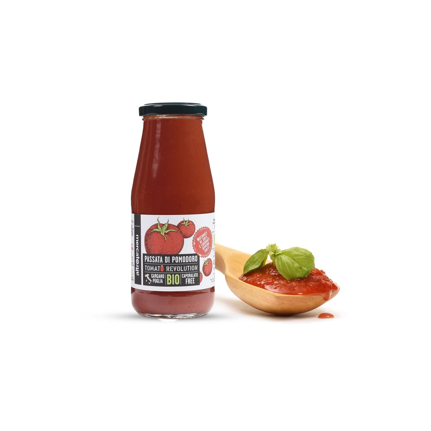 passata di pomodoro tomato revolution contro il caporalato di Altromercato